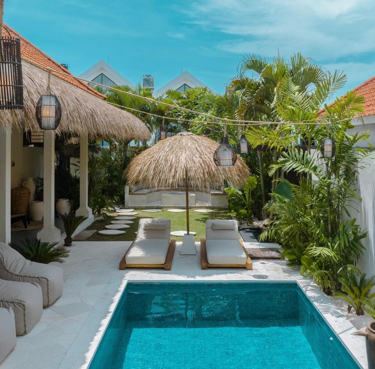 The Jungle - Luxurious & Tropical Concept - 3Br - Central Canggu Exteriér fotografie