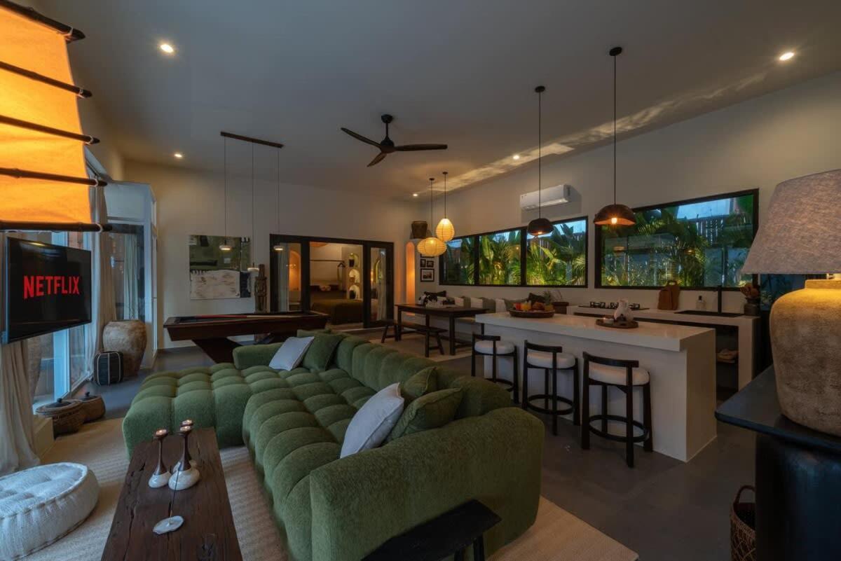 The Jungle - Luxurious & Tropical Concept - 3Br - Central Canggu Exteriér fotografie